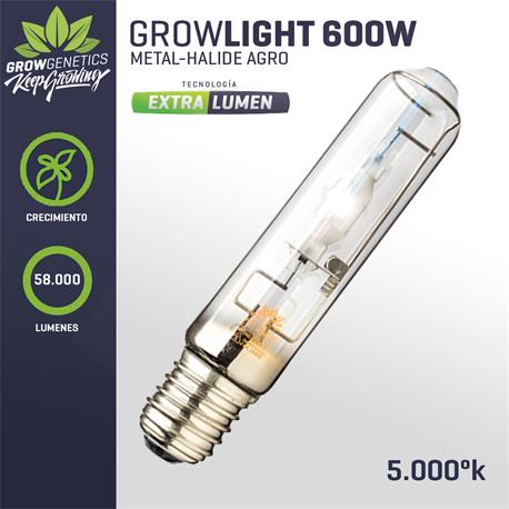 Ampolleta Haluro Metal 600W Extra Lumen - Grow Genetics