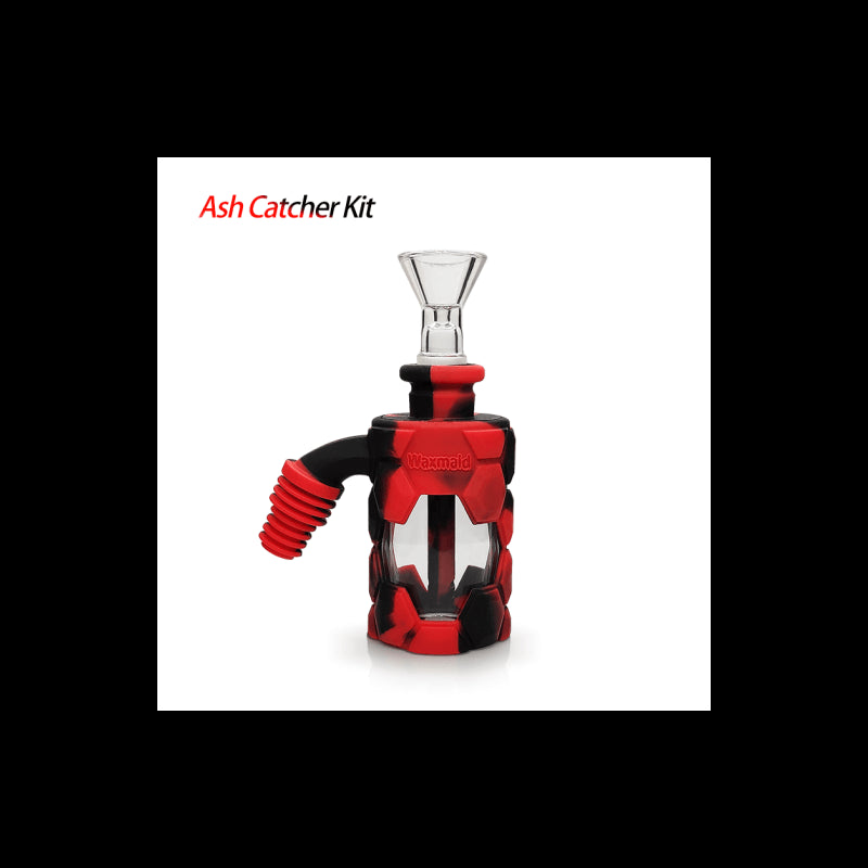 Kit Atrapa Ceniza Rojo Negro