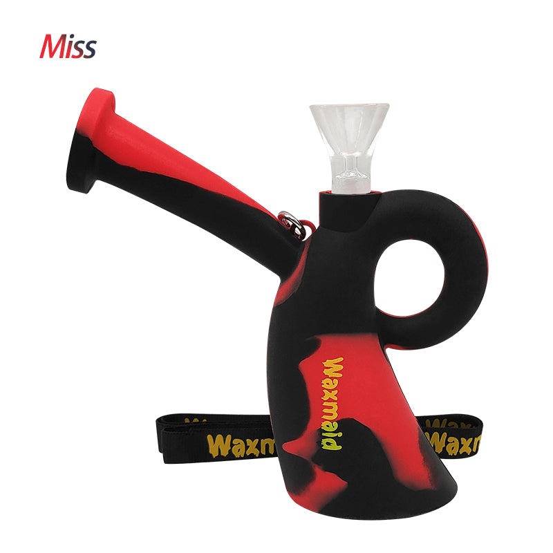 Bong Miss Waxmaid Negro Rojo