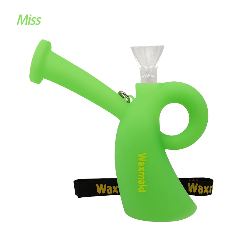 Bong Miss Waxmaid Verde Fluorecente