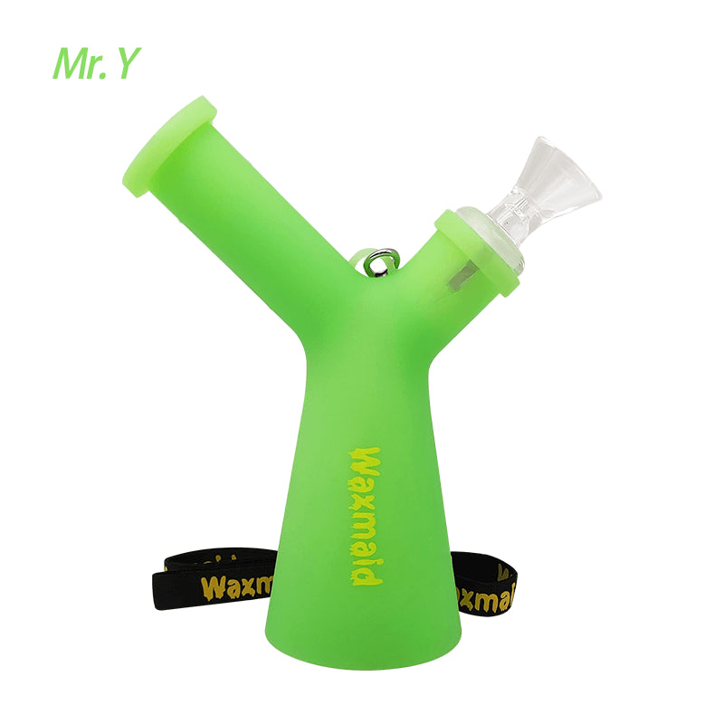 Bong Mr. Y Waxmaid Verde Fluorecente