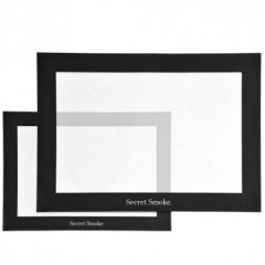 Mantel silicona negro Gr. 40x30 cm Secret Smoke