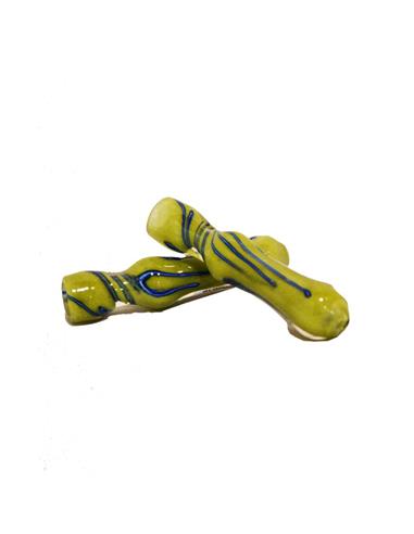 2uds x One Hitter Premium (Mixed) 25gm Color Green - Burning Loving