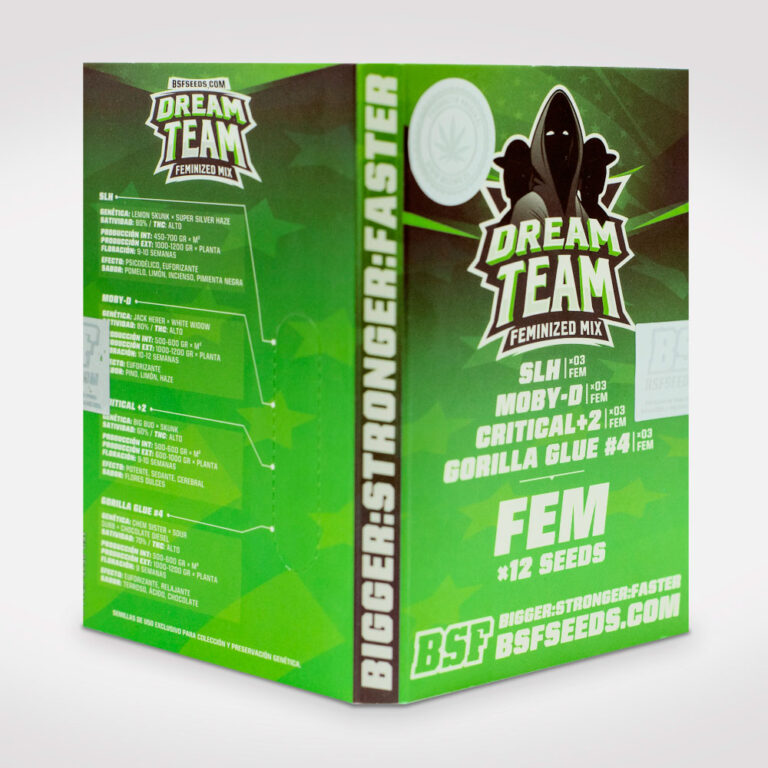 Dream Team Feminized Mix X12 - BSF Seeds