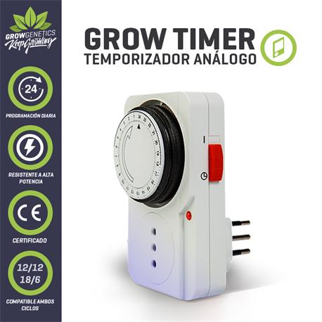 Timer Analogo - Grow Genetics